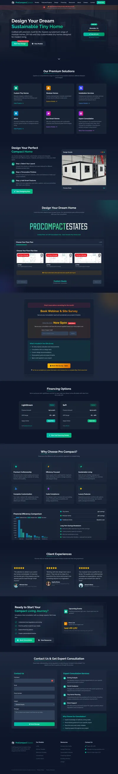 Pro Compact Estates: Full-Stack IT & Security for a Growing Tiny Home Builder